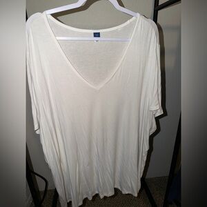 White Luxe T shirt
